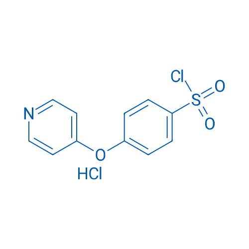 4-(Pyridin-4-yloxy)benzene-1-sulfonyl chloride hydrochloride