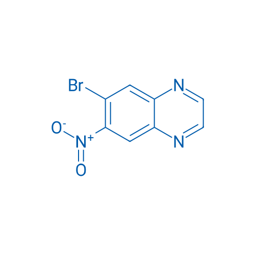 6-Bromo-7-nitroquinoxaline