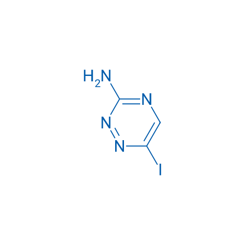 6-Iodo-1,2,4-triazin-3-amine
