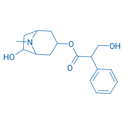 6-Hydroxy-8-methyl-8-azabicyclo[3.2.1]octan-3-yl 3-hydroxy-2-phenylpropanoate