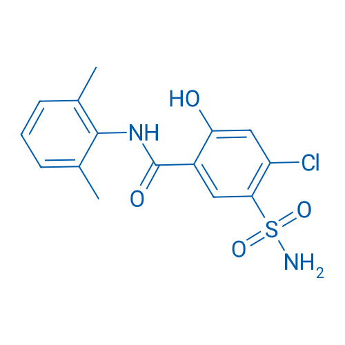 4-Chloro-N-(2,6-dimethylphenyl)-2-hydroxy-5-sulfamoylbenzamide