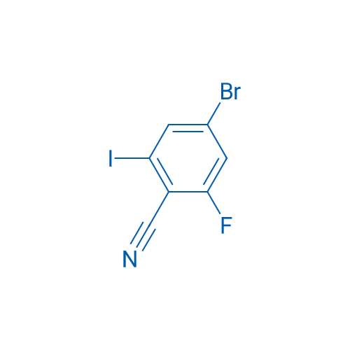 4-Bromo-2-fluoro-6-iodobenzonitrile