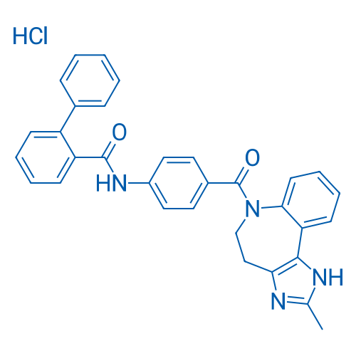 N-(4-(2-Methyl-1,4,5,6-tetrahydrobenzo[b]imidazo[4,5-d]azepine-6-carbonyl)phenyl)-[1,1'-biphenyl]-2-carboxamide hydrochloride