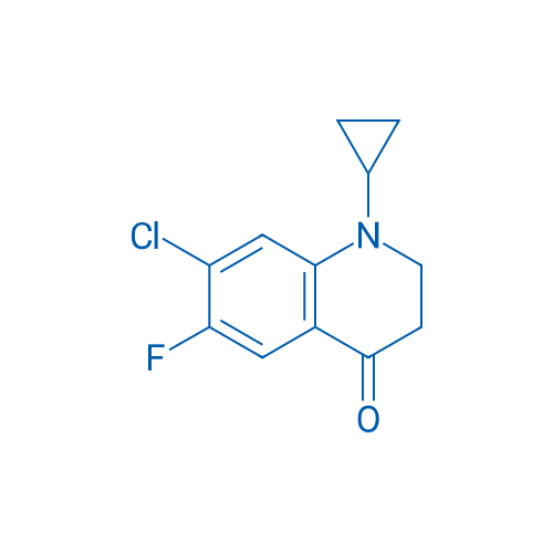 7-Chloro-1-cyclopropyl-6-fluoro-2,3-dihydroquinolin-4(1H)-one