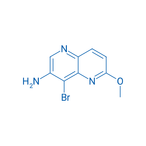 4-Bromo-6-methoxy-1,5-naphthyridin-3-amine