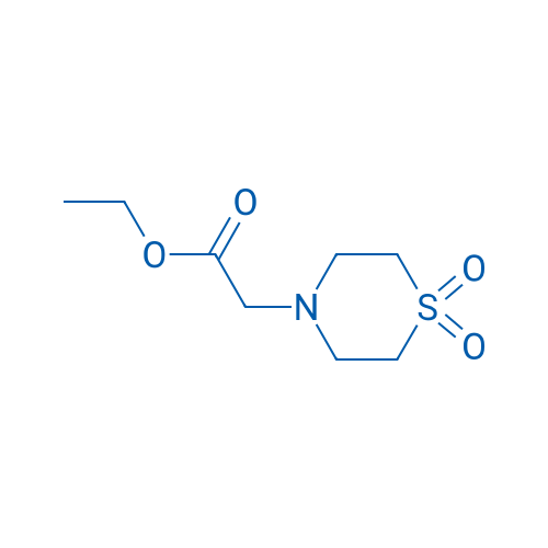 Ethyl 2-(1,1-dioxidothiomorpholino)acetate