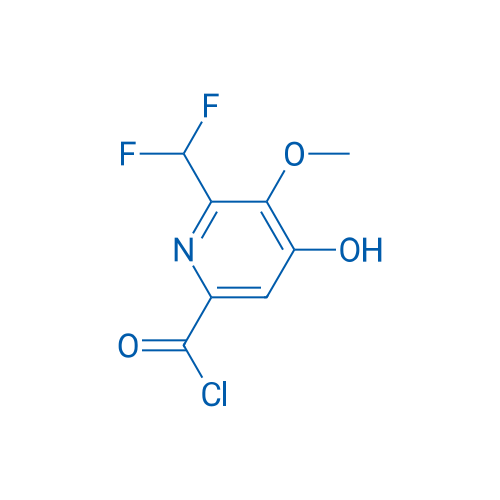 2-(Difluoromethyl)-4-hydroxy-3-methoxypyridine-6-carbonyl chloride