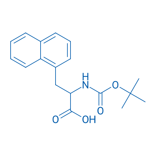 2-((tert-Butoxycarbonyl)amino)-3-(naphthalen-1-yl)propanoic acid