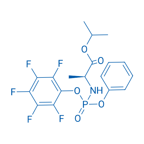 (2S)-Isopropyl 2-(((perfluorophenoxy)(phenoxy)phosphoryl)amino)propanoate