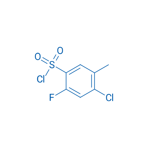 4-Chloro-2-fluoro-5-methylbenzene-1-sulfonyl chloride