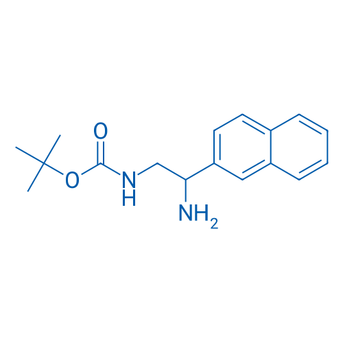 tert-Butyl (2-amino-2-(naphthalen-2-yl)ethyl)carbamate