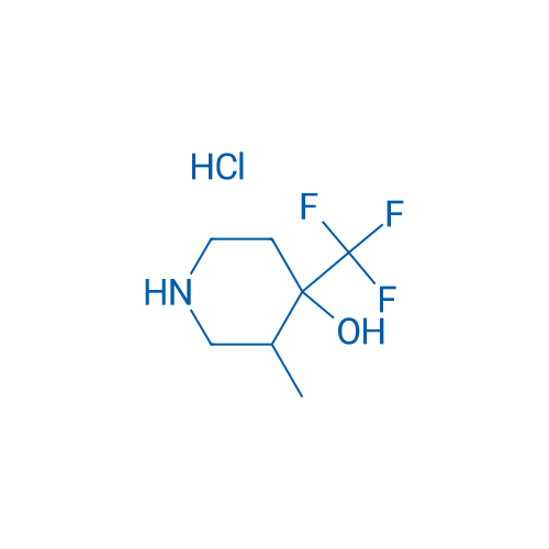 3-Methyl-4-(trifluoromethyl)piperidin-4-ol hydrochloride