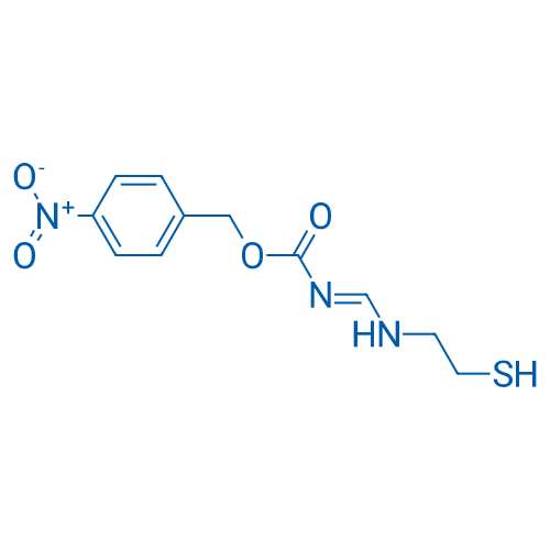 4-Nitrobenzyl (((2-mercaptoethyl)amino)methylene)carbamate
