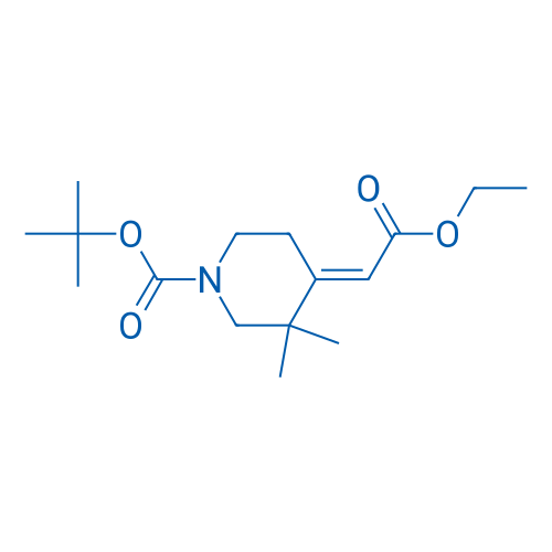 (E)-tert-Butyl 4-(2-ethoxy-2-oxoethylidene)-3,3-dimethylpiperidine-1-carboxylate