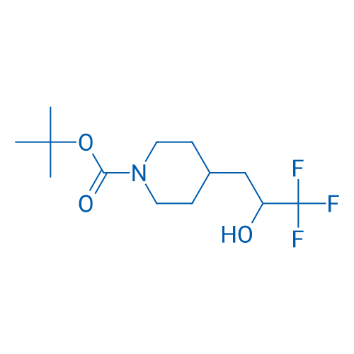 tert-Butyl 4-(3,3,3-trifluoro-2-hydroxypropyl)piperidine-1-carboxylate