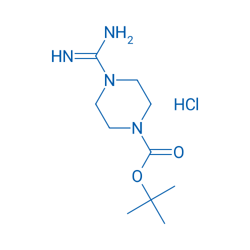 tert-Butyl 4-carbamimidoylpiperazine-1-carboxylate hydrochloride