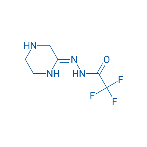 (Z)-2,2,2-Trifluoro-N'-(piperazin-2-ylidene)acetohydrazide