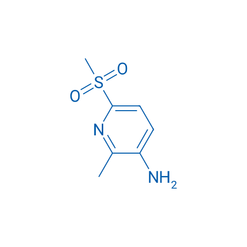 2-Methyl-6-(methylsulfonyl)pyridin-3-amine