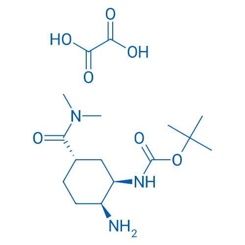 1210348-34-7, tert-Butyl  ((1R,2S,5S)-2-amino-5-(dimethylcarbamoyl)cyclohexyl)carbamate oxalate