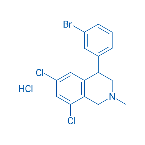 4-(3-Bromophenyl)-6,8-dichloro-2-methyl-1,2,3,4-tetrahydroisoquinoline hydrochloride