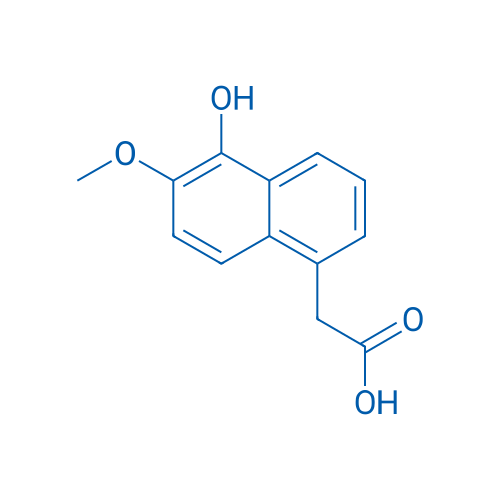 2-(5-Hydroxy-6-methoxynaphthalen-1-yl)acetic acid