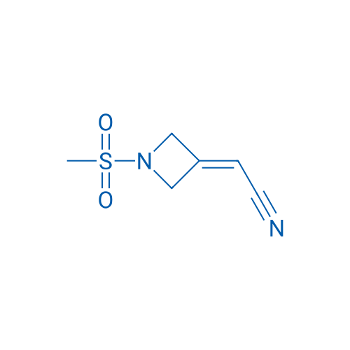 2-(1-(Methylsulfonyl)azetidin-3-ylidene)acetonitrile