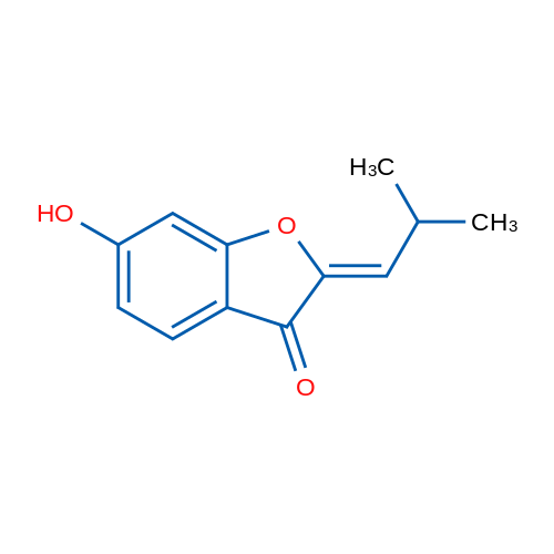 6-Hydroxy-2-(2-methylpropylidene)benzofuran-3(2H)-one