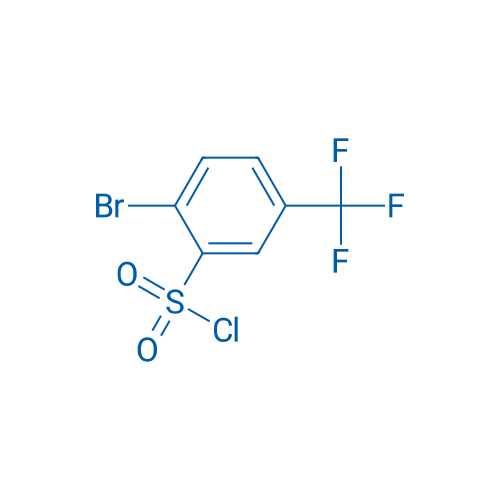 2-Bromo-5-(trifluoromethyl)benzene-1-sulfonyl chloride