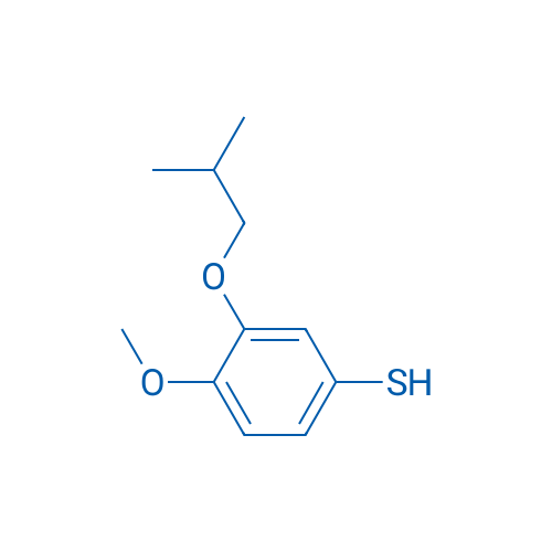 3-Isobutoxy-4-methoxybenzenethiol