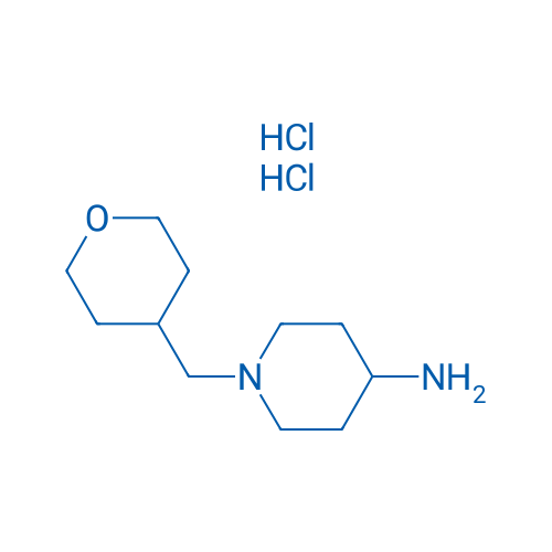 1-((Tetrahydro-2H-pyran-4-yl)methyl)piperidin-4-amine dihydrochloride