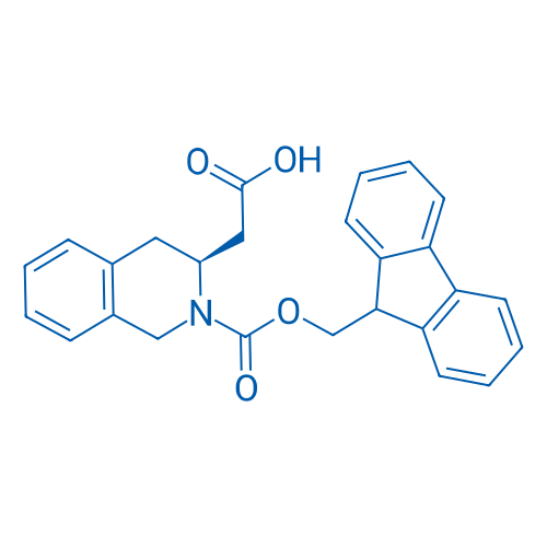 (S)-2-(2-(((9H-Fluoren-9-yl)methoxy)carbonyl)-1,2,3,4-tetrahydroisoquinolin-3-yl)acetic acid