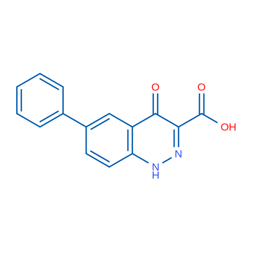 4-Oxo-6-phenyl-1,4-dihydrocinnoline-3-carboxylic acid