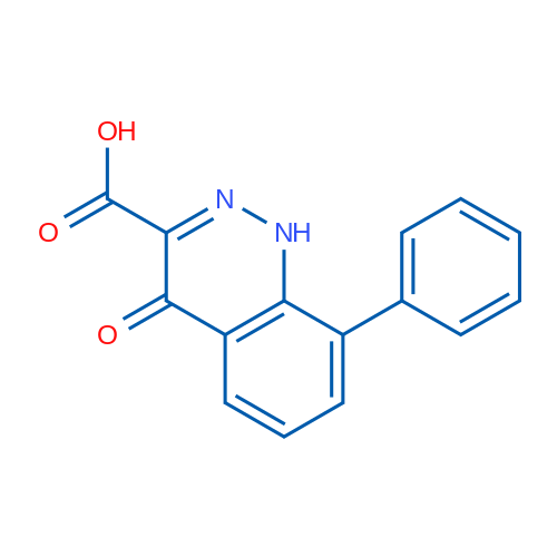 4-Oxo-8-phenyl-1,4-dihydrocinnoline-3-carboxylic acid
