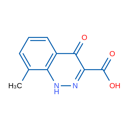 8-Methyl-4-oxo-1,4-dihydrocinnoline-3-carboxylic acid