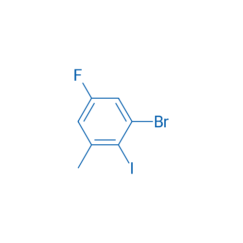 1-Bromo-5-fluoro-2-iodo-3-methylbenzene