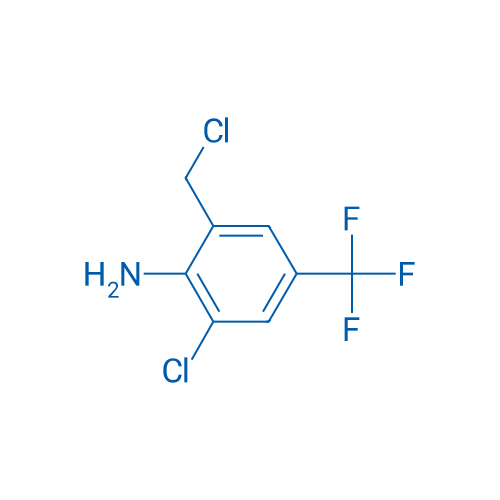 2-Chloro-6-(chloromethyl)-4-(trifluoromethyl)aniline