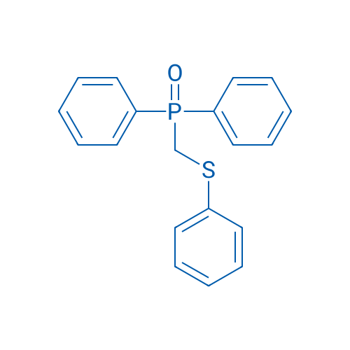 Diphenyl((phenylthio)methyl)phosphine oxide