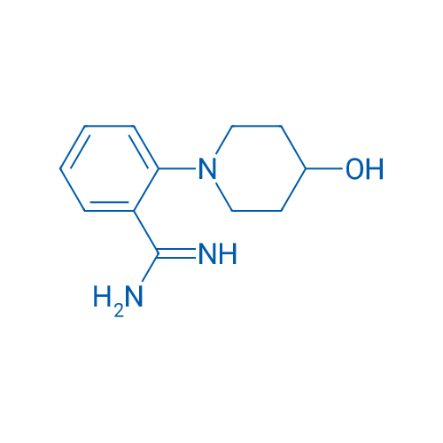 2-(4-Hydroxypiperidin-1-yl)benzimidamide
