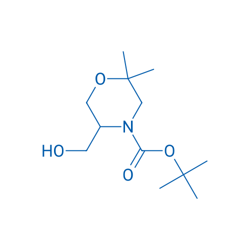tert-Butyl 5-(hydroxymethyl)-2,2-dimethylmorpholine-4-carboxylate