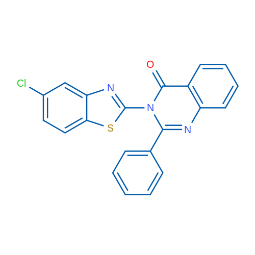3-(5-Chlorobenzo[d]thiazol-2-yl)-2-phenylquinazolin-4(3H)-one
