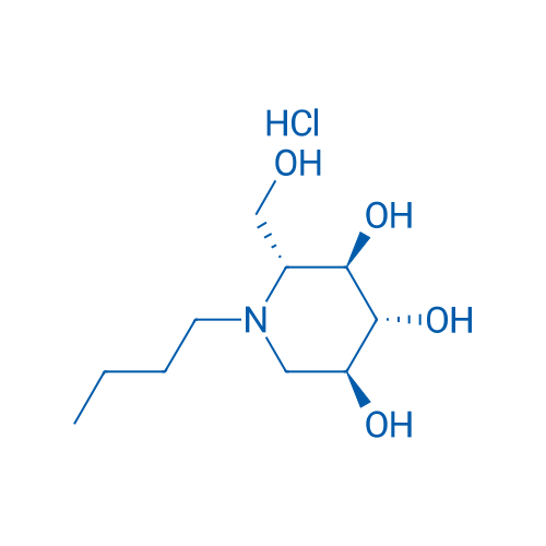 (2R,3R,4R,5S)-1-Butyl-2-(hydroxymethyl)piperidine-3,4,5-triol hydrochloride