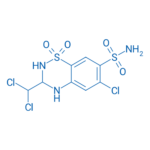 6-Chloro-3-(dichloromethyl)-3,4-dihydro-2H-benzo[e][1,2,4]thiadiazine-7-sulfonamide 1,1-dioxide