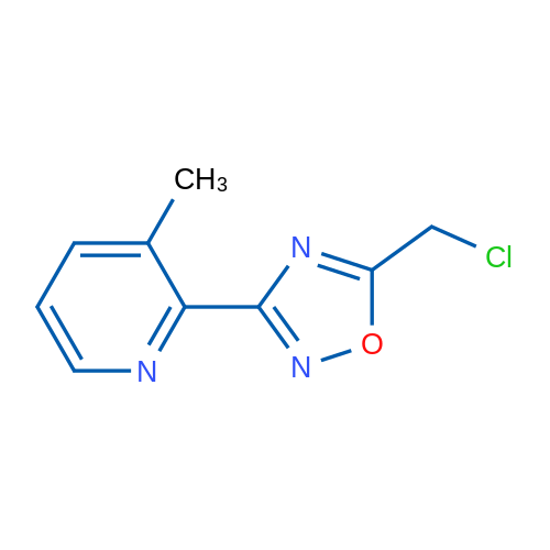 5-(Chloromethyl)-3-(3-methylpyridin-2-yl)-1,2,4-oxadiazole