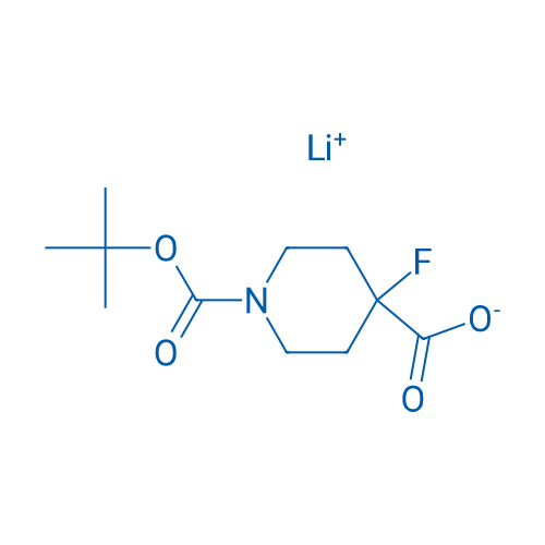Lithium 1-(tert-butoxycarbonyl)-4-fluoropiperidine-4-carboxylate
