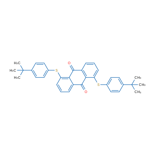 13676-91-0|1,8-bis(phenylthio)anthracene-9,10-dione|BLD Pharm