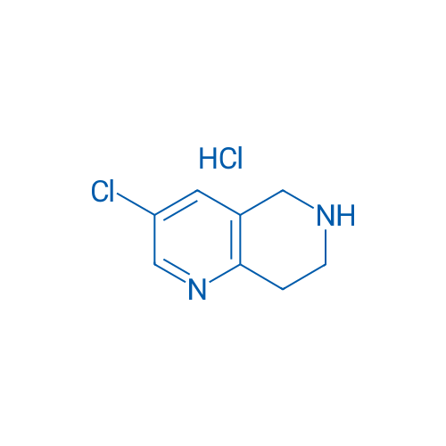 3-Chloro-5,6,7,8-tetrahydro-1,6-naphthyridine hydrochloride