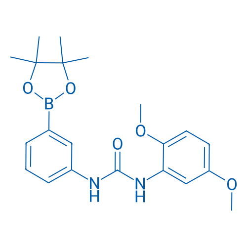 1-(2,5-Dimethoxyphenyl)-3-(3-(4,4,5,5-tetramethyl-1,3,2-dioxaborolan-2-yl)phenyl)urea