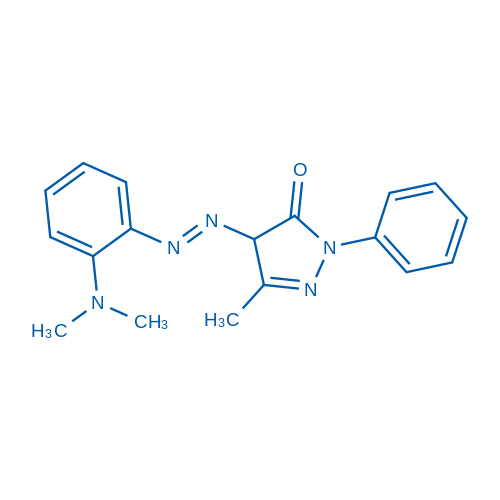 4-((2-(Dimethylamino)phenyl)diazenyl)-3-methyl-1-phenyl-1H-pyrazol-5(4H)-one