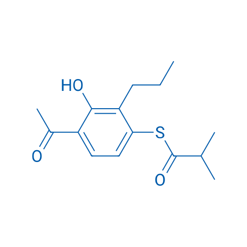 S-(4-Acetyl-3-hydroxy-2-propylphenyl) 2-methylpropanethioate