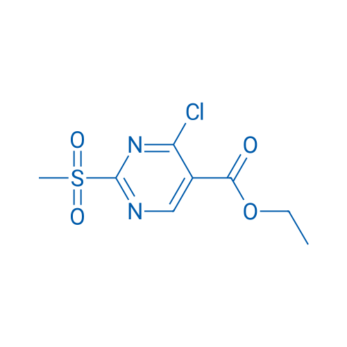 Ethyl 4-chloro-2-(methylsulfonyl)pyrimidine-5-carboxylate